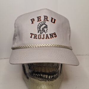 Peru Trojans Gray Cap